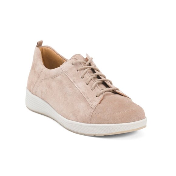 GANTER Taupe Suede Klara Comfort Sneakers